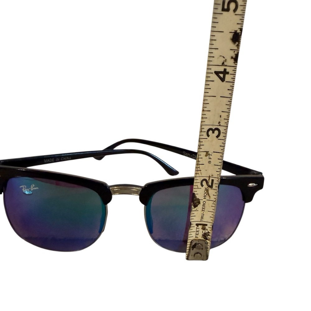 Ray-Ban Sunglasses & Black Leather Velvet Lined Case - Picture 15 of 15